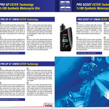 Speedol Pro GP 10W-40 Full Synthetic Motorcycle Oil 1.05-Quart (1 Liter) | 4T Four Stroke Esther Technology 100% Synthetic Premium Quality High-Performance Engine Oil