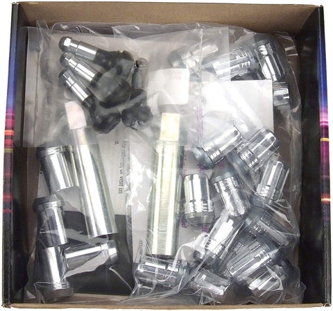 McGard 65557 Chrome 16 Lug Nuts / 4 Locks / 1 Key / 1 Tool Wheel Installation Kit