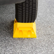 Camco Drive On Super Tri-Leveler - Raises Your RV Up to 5" - Works on Any Tire with Built in Handle - Features a Load Capacity of 10,000 lbs (21028)