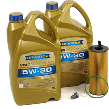 Blau J1A5008-B Motor Oil Change Kit - Compatible with 2009-12 VW Touareg w/ 6 Cylinder 3.0L TDI Diesel Engine