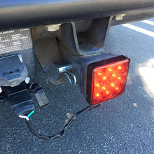 MAXXHAUL 70429 Trailer Hitch Cover with 12 LEDs Brake Light