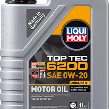 Liqui Moly 20236 TOP TEC 6200 0W20 1L, 33.81 Fluid_Ounces