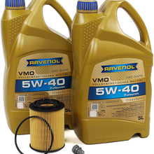 Blau J1A5066 Motor Oil Change Kit - Compatible with 2001-04 VW Passat w/ 8 Cylinder 4.0L Engine 5w40