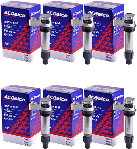 12590990 Ignition Coil ACDelco D515C C1555 GN10494 D597A for buick cadillac 6 PACK