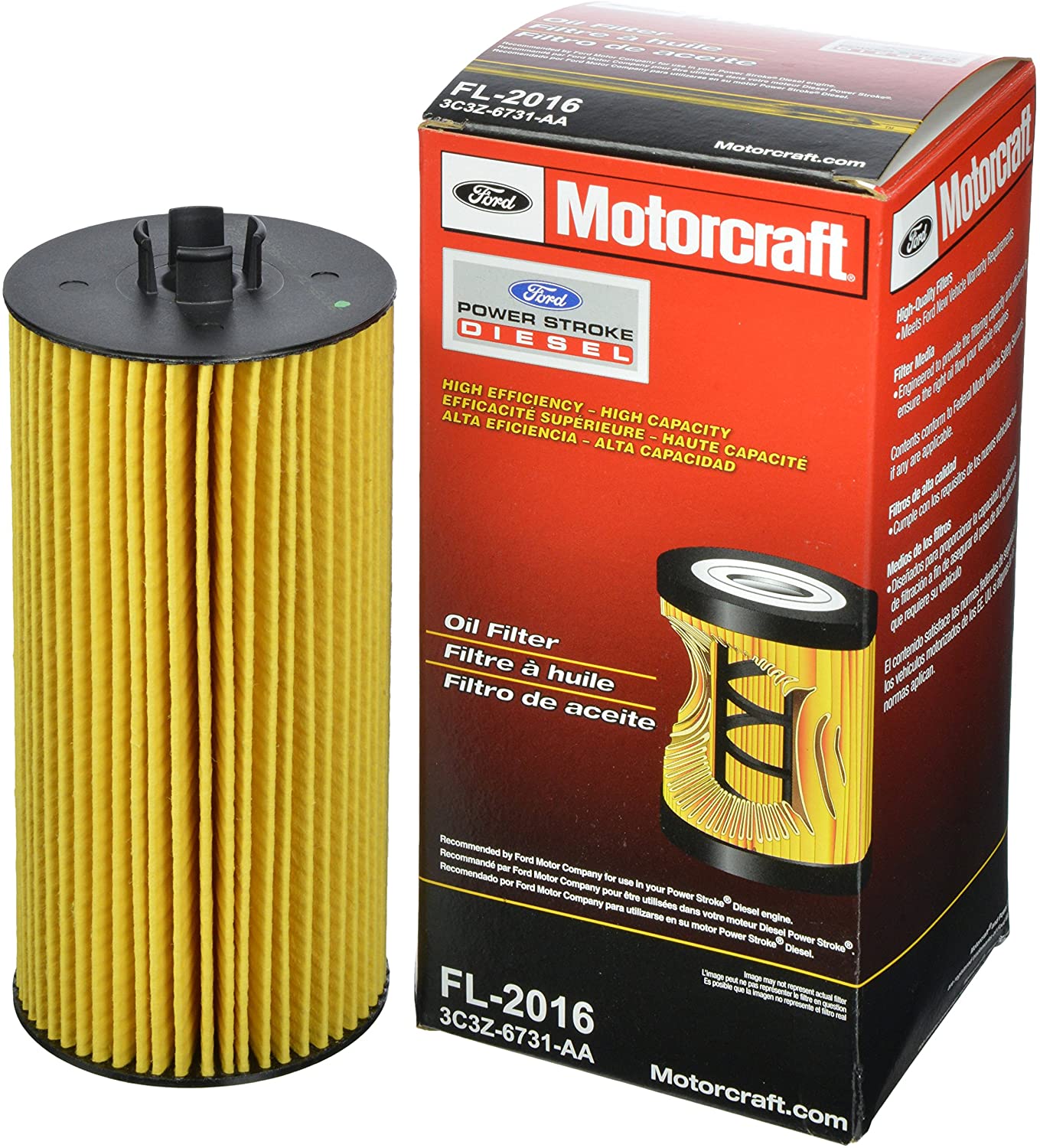 Motorcraft FL2016 Oil Filter