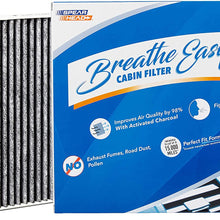 Spearhead Premium Breathe Easy Cabin Filter, Up to 25% Longer Life w/Activated Carbon (BE-161)