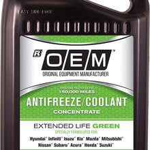 Recochem OEM 86-374GROEM Green Premium Antifreeze Concentrate Extended Life GREEN, 1 gallon, 1 Pack