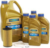 Blau J1A5070-E Motor Oil Change Kit - Compatible with 2005-06 Audi A6 w/ 8 Cylinder 4.2L Engine – 5w40