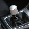 Shift Solutions Co. BK-SK Weighted Knurled Shift Knob (Brushed Black (PVD))