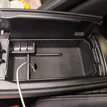 JoyTutus Center Console Organizer Tray Armrest Storage Box Container Fits Mercedes Benz C GLC Class W205 2015-2019