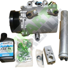 Parts Realm CO-20744AK Complete A/C Compressor Replacement Kit