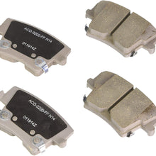 ACDelco 14D1057CH Advantage Ceramic Rear Disc Brake Pad Set