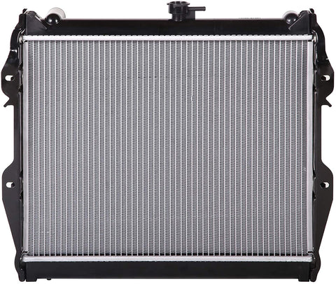Lynol Cooling System Complete Aluminum Radiator Direct Replacement Compatible With 1984-1995 Pickup 1992-1995 4Runner L4 2.4L
