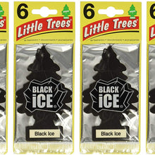 Little-Trees Black Ice Little Tree Air Freshener- 24 Pack