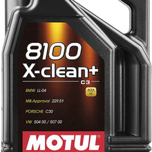 Motul 106377 8100 X-Clean+ Engine Oil (5w-30) -5 Liter