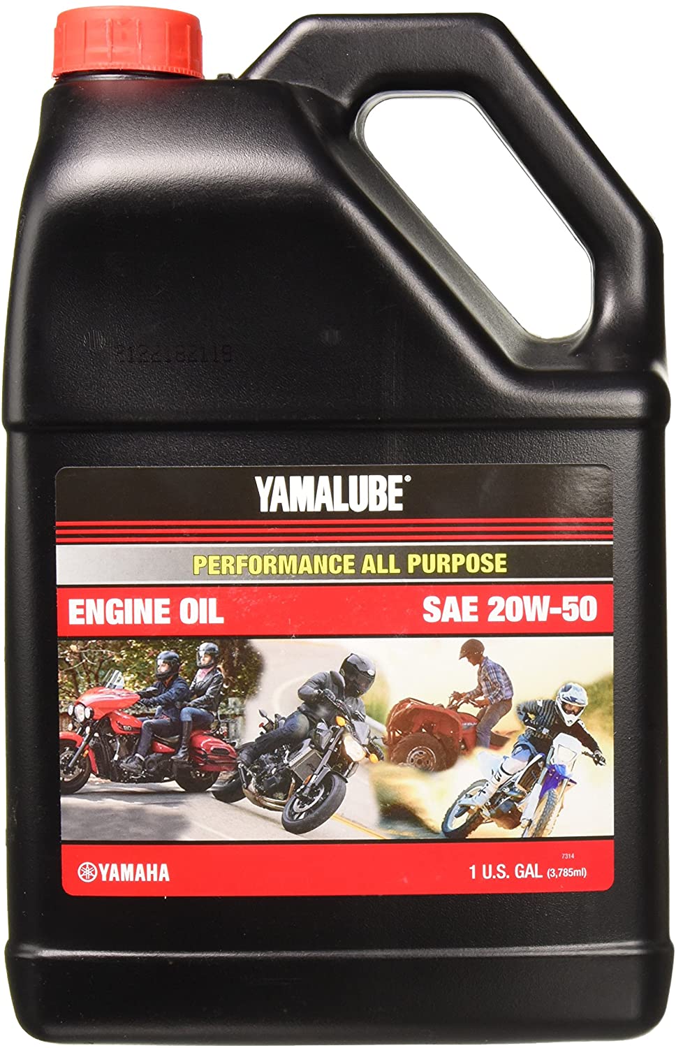 Yamalube All Purpose 4 Four Stroke Oil 20w-50 1 Gallon