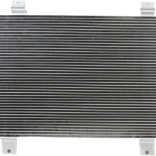 A/C Condenser - Pacific Best Inc For/Fit 3863 08-10 Toyota Highlander Hybrid 3.3L L4 WITH Receiver & Dryer