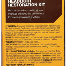 3M Headlight Restoration Kit, Simple Process to Restore Cloudy & Dull Headlights, Hand Application, 1 Kit (39084)