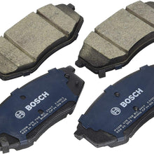 Bosch BC1447 QuietCast Premium Ceramic Disc Brake Pad Set For 2010-2011 Hyundai Tucson and 2011 Kia Sportage; Front