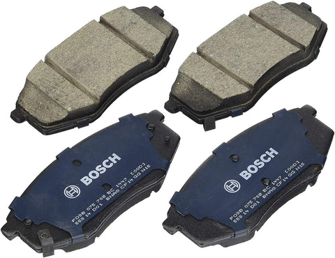 Bosch BC1447 QuietCast Premium Ceramic Disc Brake Pad Set For 2010-2011 Hyundai Tucson and 2011 Kia Sportage; Front