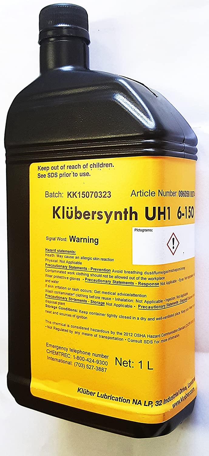 Klubersynth GH6-150 Synthetic High Temperature Gear Oil I Liter