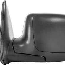 Dependable Direct Left Side Heated Power Operated Mirror for 00-05 Chevy Suburban, Tahoe, Yukon - Parts Link #: GM1320247