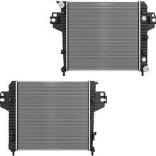 Radiator Compatible with 2002 2003 2004 2005 2006 Jeep Liberty 3.7 V6 ATRD1008