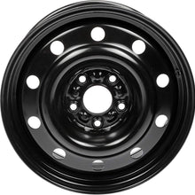 Dorman 939-243 Steel Wheel for Select Chrysler/Dodge Models (17x6.5"/5x127mm), Black