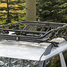 BUZZRACK Convoy / 52' x 41"x 8.5" Super Duty Roof Cargo Basket Luggage Carrier Rack with Wind Deflector