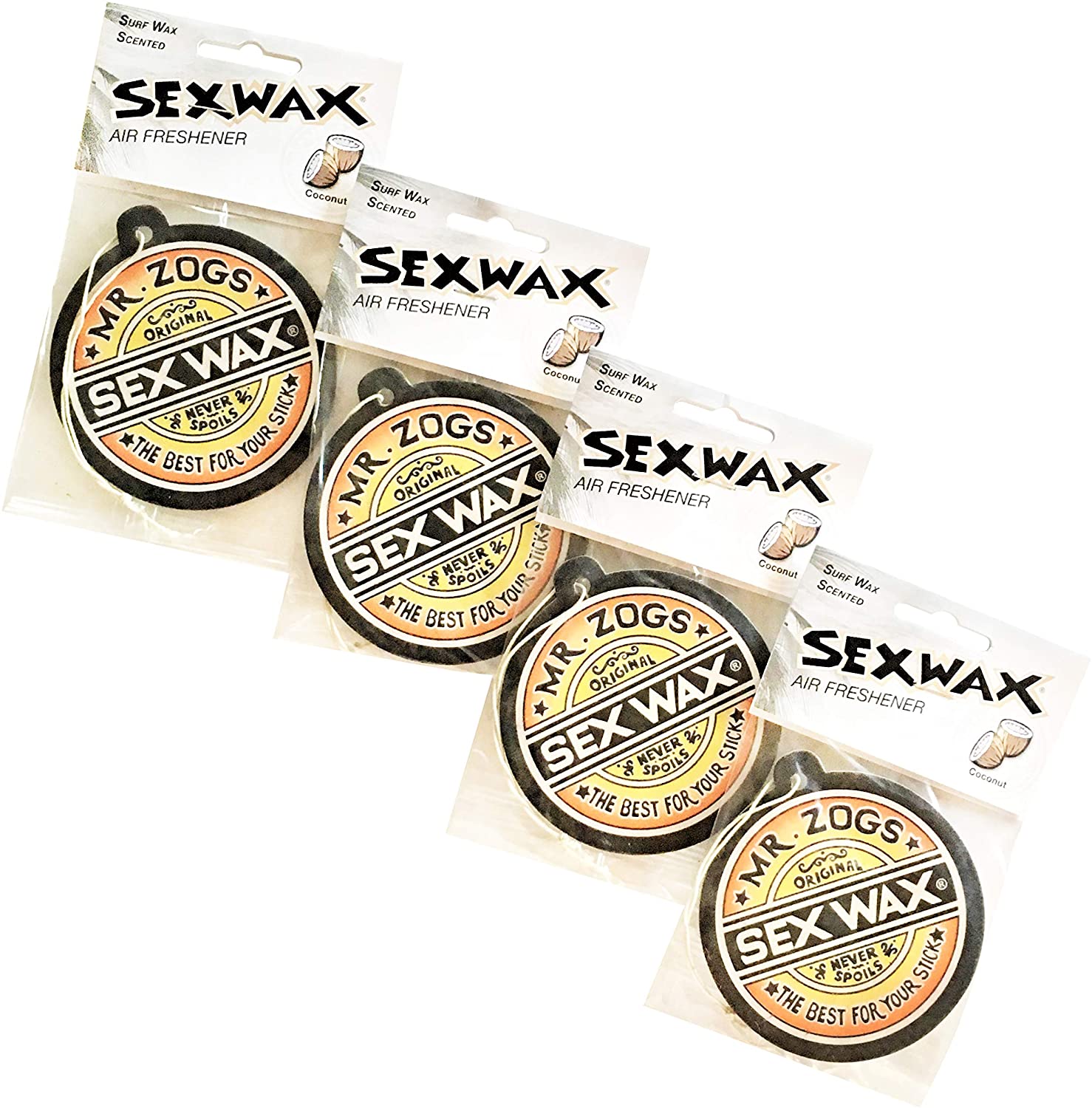 Sex Wax Air Freshener 4-Pack