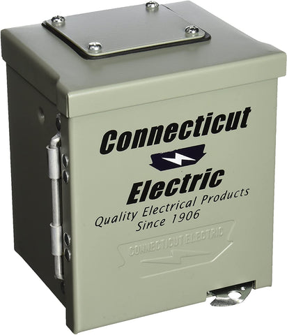 Connecticut Electric CESMPS54HR Connecticut Ps-54-Hr Weatherproof Power Outlet Panel, 120/240 V, 50 A, Nema 14-50R, 3R