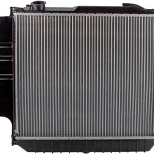 MYSMOT CU1682 Radiator Direct Replacement Assembly Compatible with 2006 Jeep TJ / 1987-2006 Jeep Wrangler 4CYL 2.4 2.5 4.0 4.2L,Replace# CH3010221 040876420151 52028120