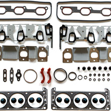 SCITOO Replacement for Head Gasket Kit fit for Buick for Rendezvous for Chevrolet for Malibu for Pontiac G6 3.5L V6 OHV VIN 8 2004-2007 Automotive Engine Head Gaskets Set Kits