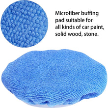 Awpeye 10Pack Car Polisher Pad Bonnet (5 to 6 Inches) Soft Microfiber Polishing Bonnet Buffing Pad Cover