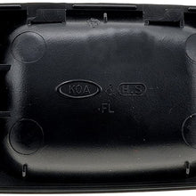 Dorman 77628 Front Passenger Side Exterior Door Handle for Select Honda Models, Black