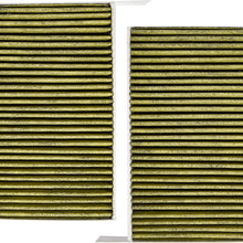 Spearhead Premium Breathe Easy Cabin Filter, Up to 25% Longer Life w/Activated Carbon (BE-161)