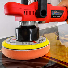 TCP Global Model EP-502-6" Variable Speed Random Orbit Dual-Action Polisher with a 6 Pad Professional Buffing and Polishing Kit - Buff, Polish & Detail Car Auto Paint