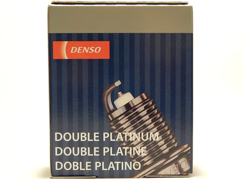 4 PCSNEW -- DENSO #3128 -- DOUBLE PLATINUM Spark Plugs -- PK20R11
