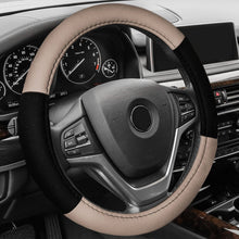 FH Group FH2033 Modernistic Steering Wheel Cover and Seat Belt Pads (Mint) with Gift – Universal Fit for Cars Trucks & SUVs
