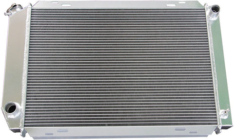 R055 New 3 Rows All Aluminum Radiator for 1979-93 Ford Mustang 2.3L/L4 5.0L/V8 GAS