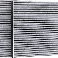2 Pack White FD811 Cabin air filter for Mazda 3,6,CX-5, Replacement for CF11811,KD45-61-J6X