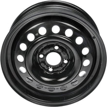Dorman Black Wheel with Painted Finish (15 x 5.5 inches /4 x 3 inches, 40 mm Offset)