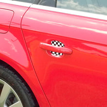 Cupeez for Cars Mini Cooper Checkered Flag Car Door Handle Scratch Guards Protectors Qty 2 Fit All