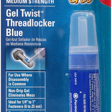 Permatex 24010-6PK Medium Strength Threadlocker Blue Gel, 10 g Gel Twist Applicator (Pack of 6)