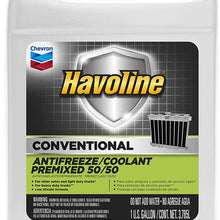 HAVOLINE 226821486 Conventional Prediluted 50/50 Antifreeze/Coolant-1 Gallon, (Pack of 6), 1. gallons, 6 Pack