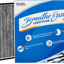 Spearhead Premium Breathe Easy Cabin Filter, Up to 25% Longer Life w/Activated Carbon (BE-161)