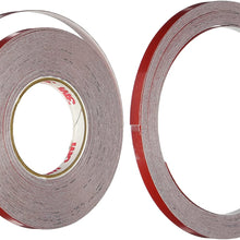 3M Scotchcal Reflective Striping Tape, Red, .25-Inch by 50-Foot