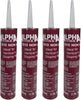 RecPro 4 Pack Alpha Systems 1010 Non-Sag RV Lap Sealant