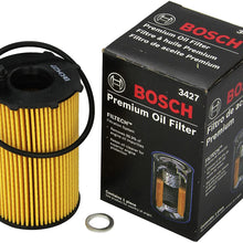 Bosch 3300 Premium FILTECH Oil Filter for Select Chevrolet, Honda, Infiniti, Kia, Mazda, Nissan + More, Black
