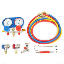 Tebru AC Diagnostic, Air Conditioning AC Diagnostic A/C Manifold Gauge Tool Set Refrigeration R-134A, Manifold Gauge